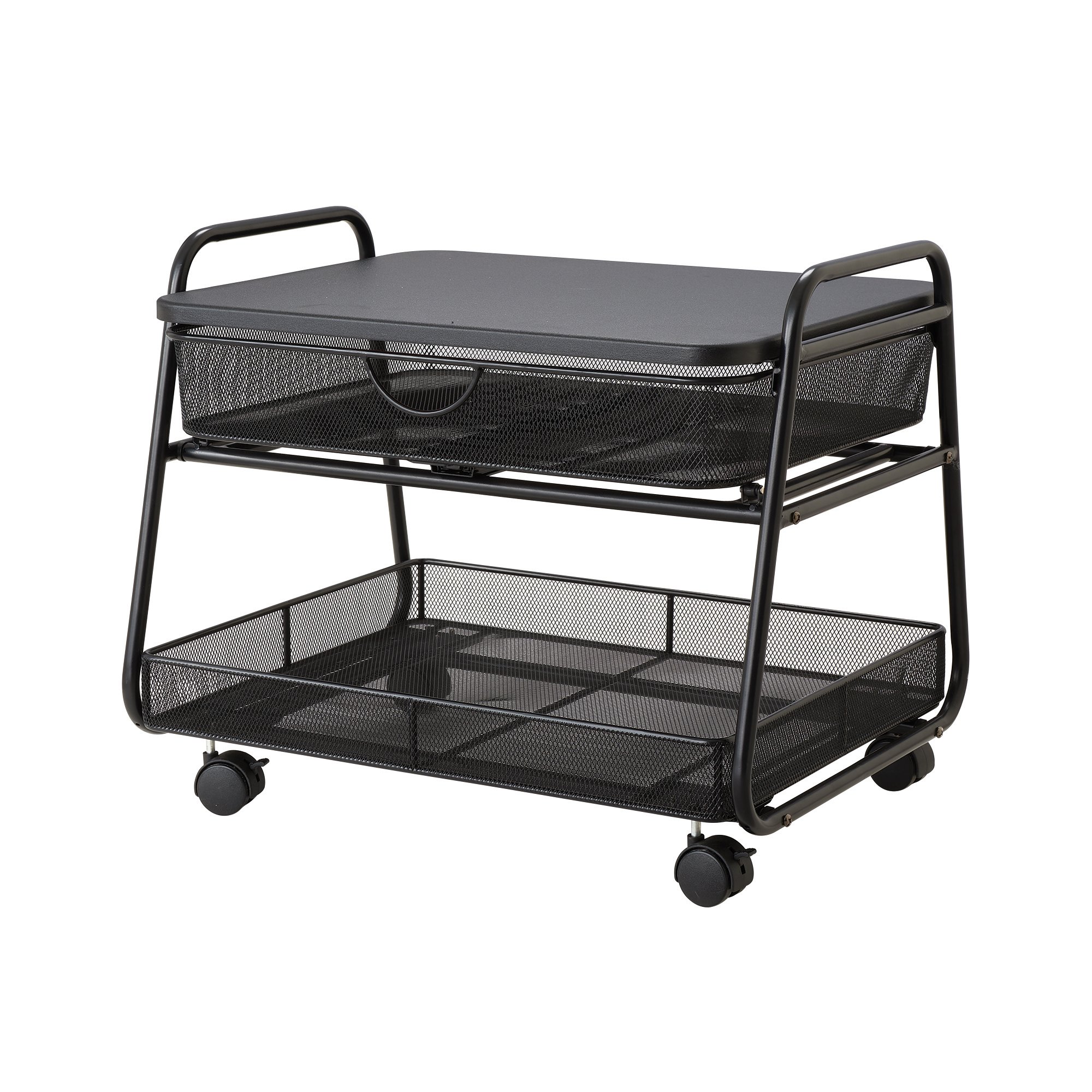 Amazon.com: Safco 5208BL Onyx Under-Desk Rolling Machine Stand