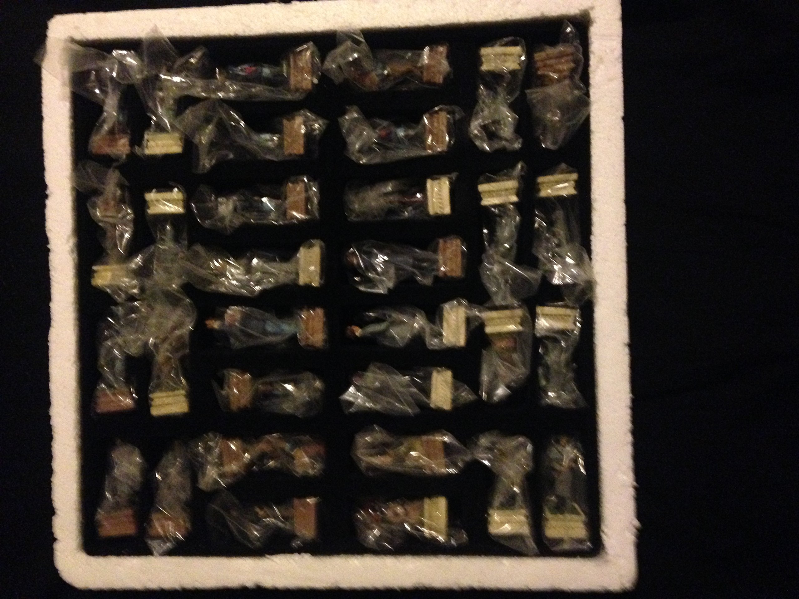YTC Chess Set Union and Confederate Soldiers U.S. Civil War