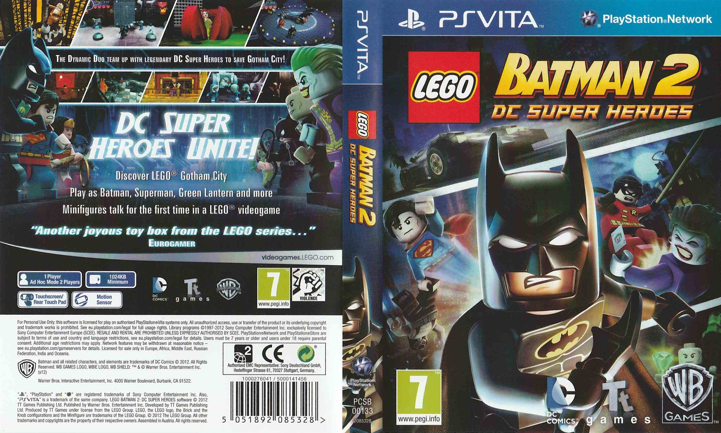 LEGO Batman 2: DC Super Heroes (PlayStation Vita) [Edizione: Regno Unito]