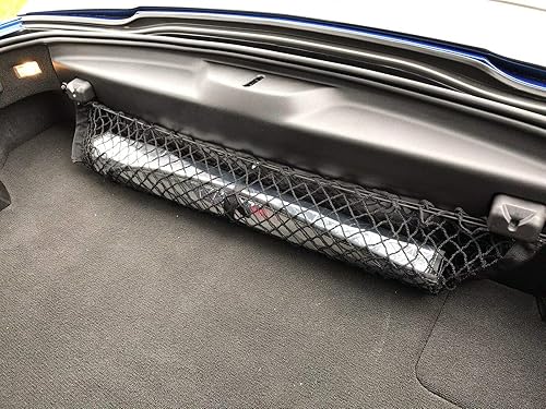 Red de carga organizadora de maletero trasero para Chevrolet C7 Corvette 2014-2019  Red de carga estilo sobre solo para cupé  Organizador de