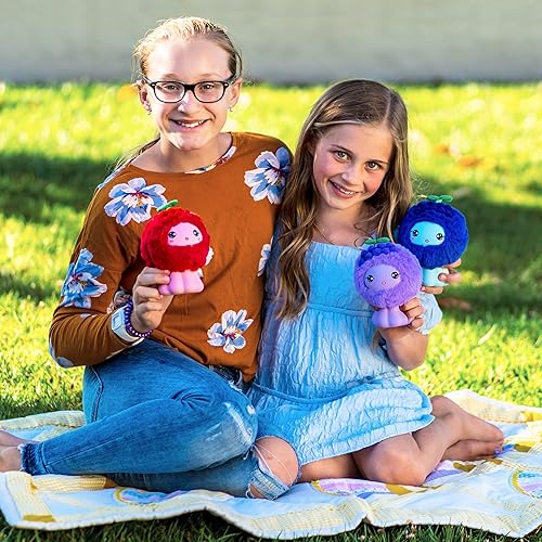 Miniatura 5 de ADORA Peluche suave y esponjoso de fruta de uva, juguete de peluche perfumado fresco de granja, regalo de cumpleaños para mayores de 1 años - Uva