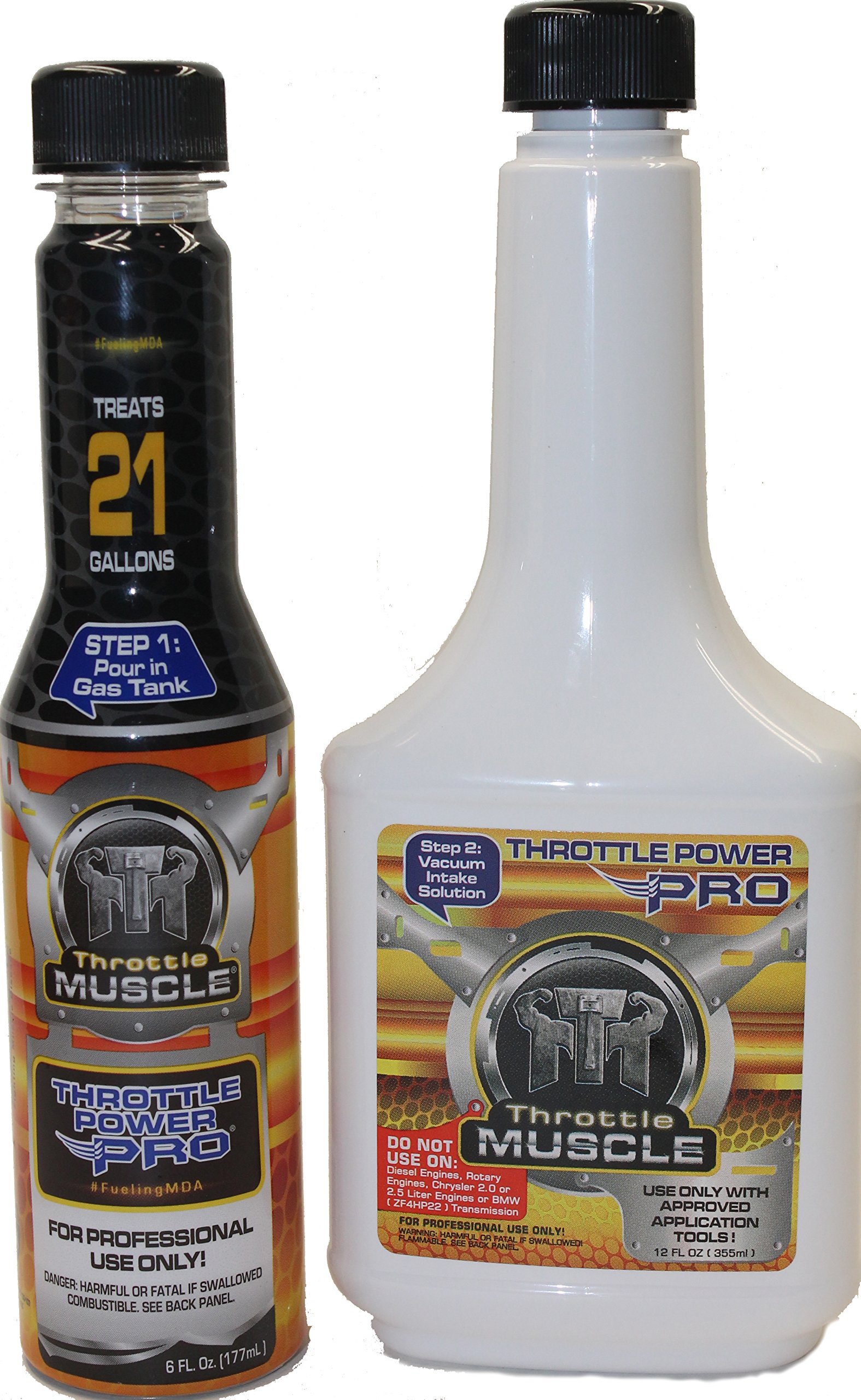Photo 1 of Throttle Muscle TM5225 - Throttle Power Pro 2-Step Fuel System and Induction Cleaner - 1 Kit