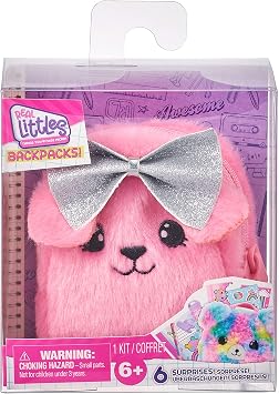 REAL LITTLES - Collectible Micro Backpack with 4 Micro Working Surprises Inside! Styles May Vary