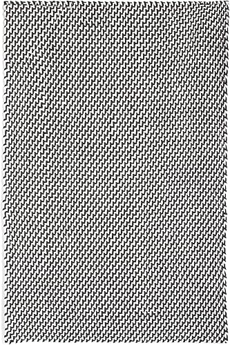 Fab Hábitat Alfombra para exteriores o interiores, tejido a mano suave bajo los pies, hecha de botellas de plástico recicladas, resistente a las