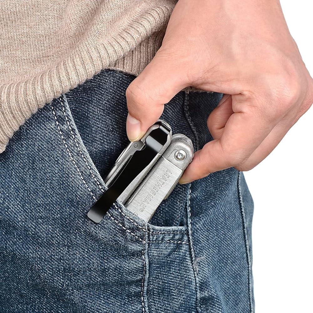 Amazon | iGuerburn レザーマンサージ用ポケットクリップ