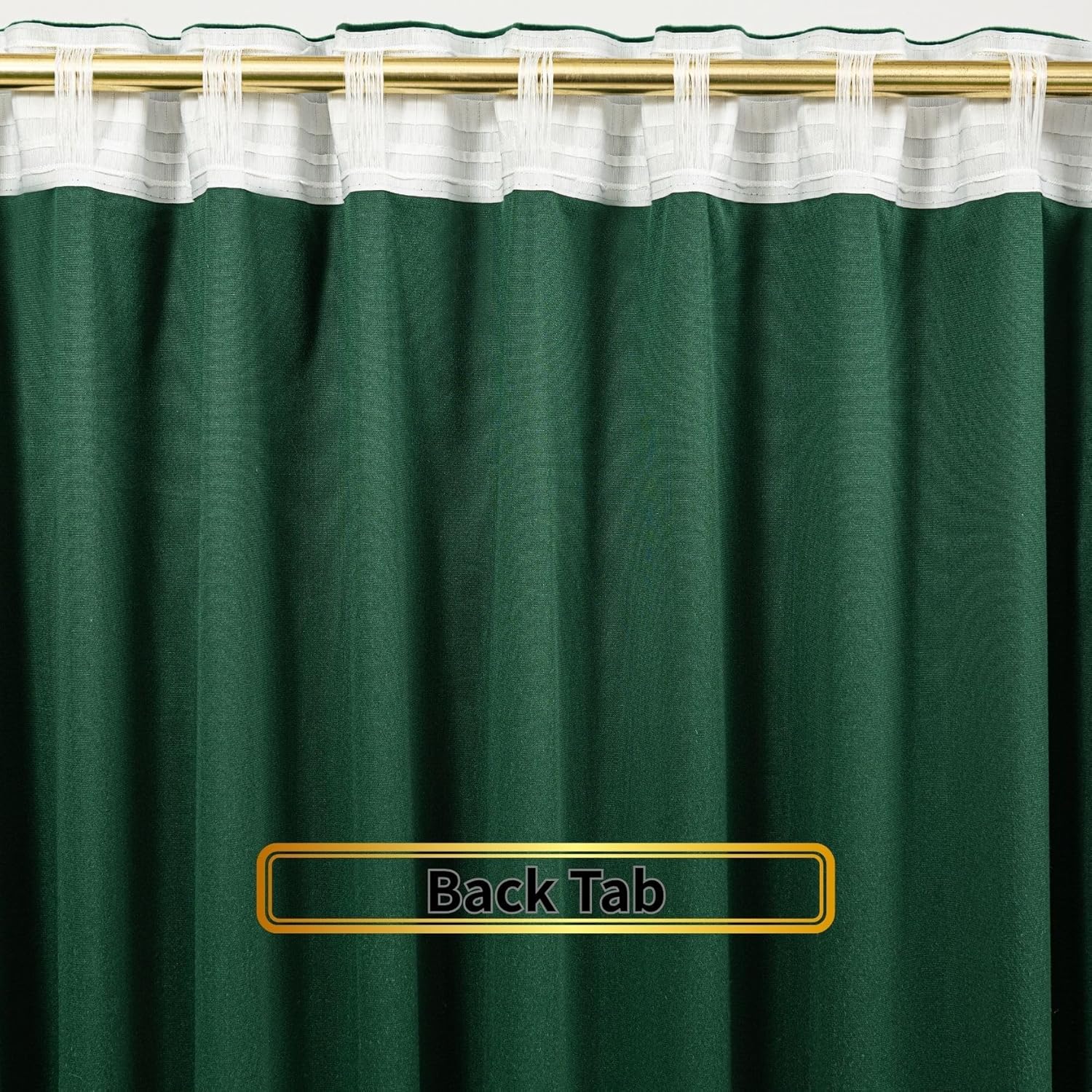 Emerald Green Velvet Curtains 96 inches, Super Soft Window Drapes with Pleat Tape for Living Room, Luxury, Room Darkening for Bedroom, Thermal Insulated Window Treatment, W52 x L96, 2 Panels