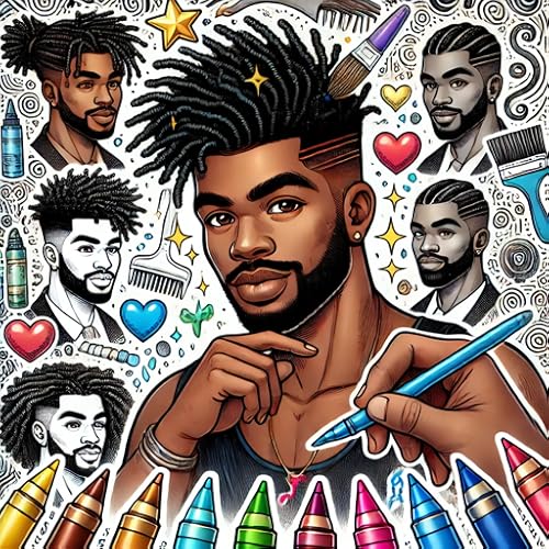 Black Men Coloring Pages | The Everyday Black Man Coloring Book for Black Boys, Adults, Teens