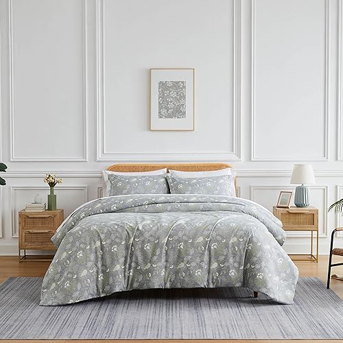 Miniatura 68 de Southshore Fine Living, Inc. Juego de ropa de cama de gran tamaño matrimonial/queen, ropa de cama bohemia de cachemira, juego de edredón de cama 17