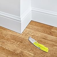 Vista 9 de Sorbus Losetas de suelo de madera veteada, esteras de espuma EVA entrelazadas, losetas de 3/8" de grosor para suelos de madera, esteras de ejercicio