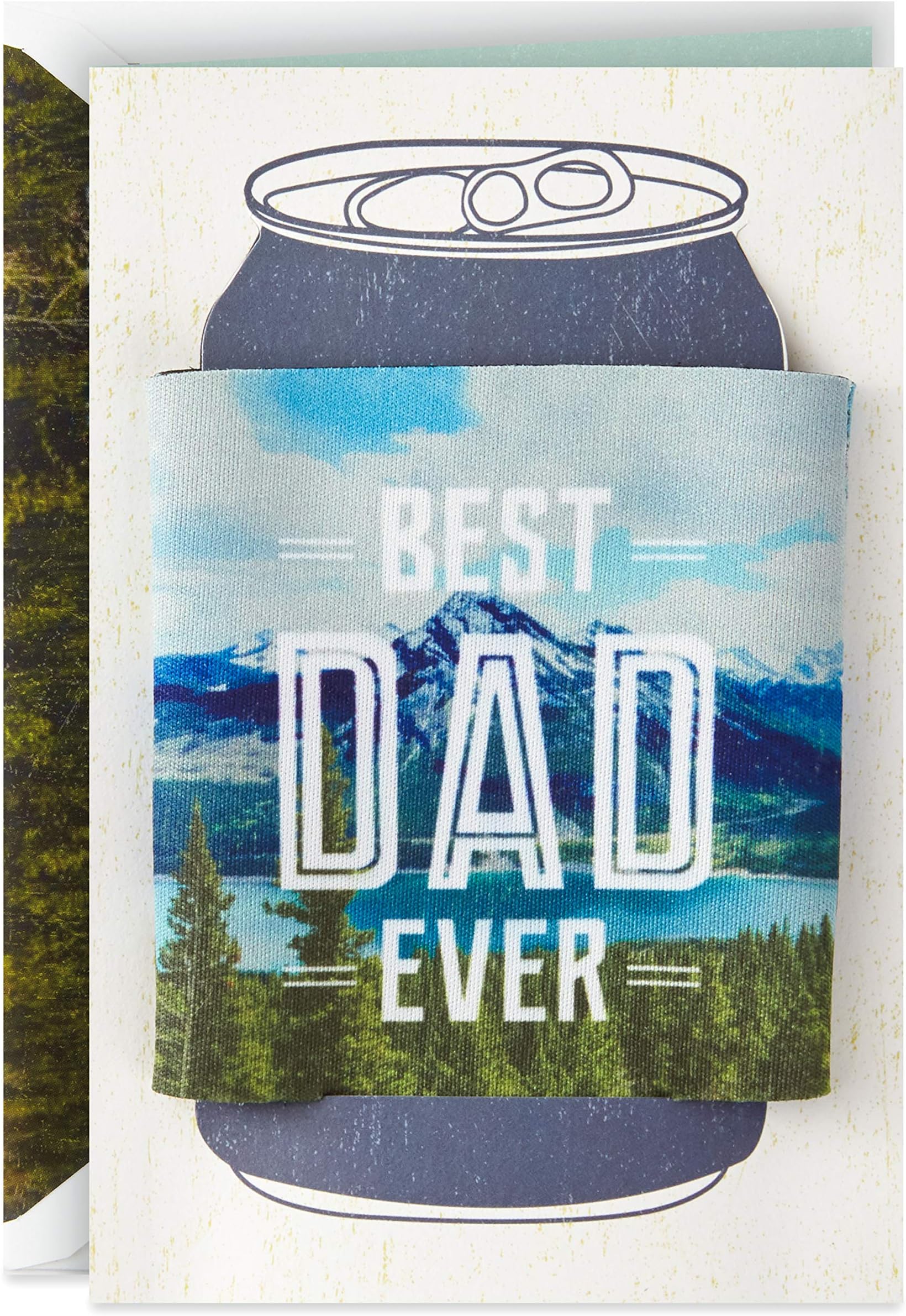 Hallmark Signature Father's Day Card for Dad with Gift (Removable Drink Can Cooler) Fathers Day Dad Removable Can Cooler