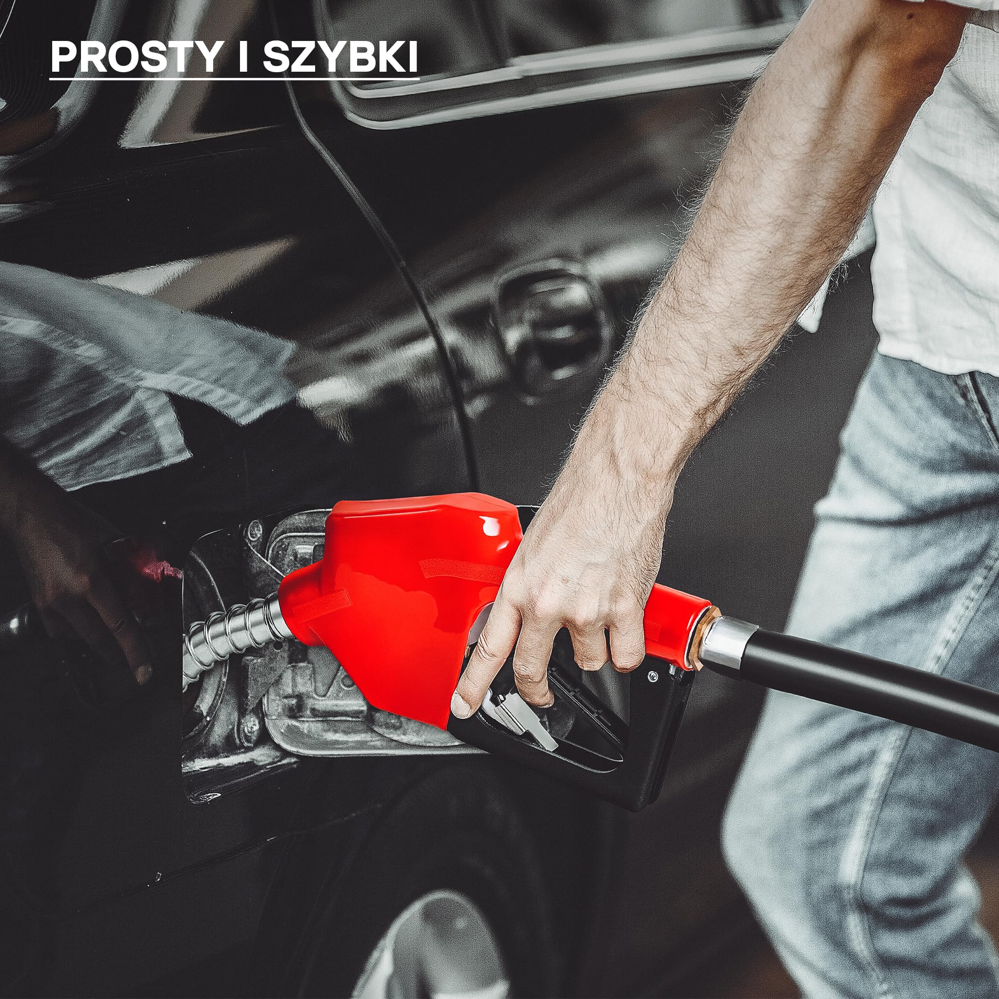 Wiltec Pompa do oleju napędowego, opałowego 150 W 40 l/min, przenośna z zaciskami do akumulatora, wężem i pistoletem