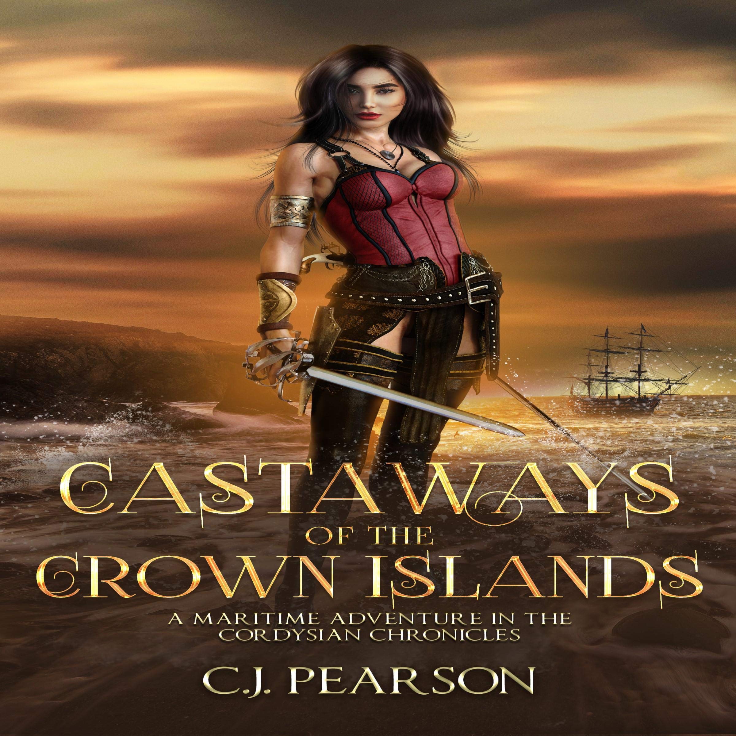 Cover art for Castaways of the Crown Islands