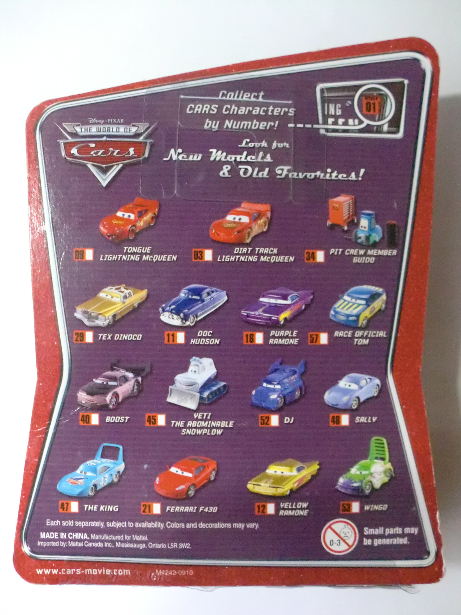 Amazon.co.jp: [マテル] MATTEL Cars カーズ ディズニー ピクサー