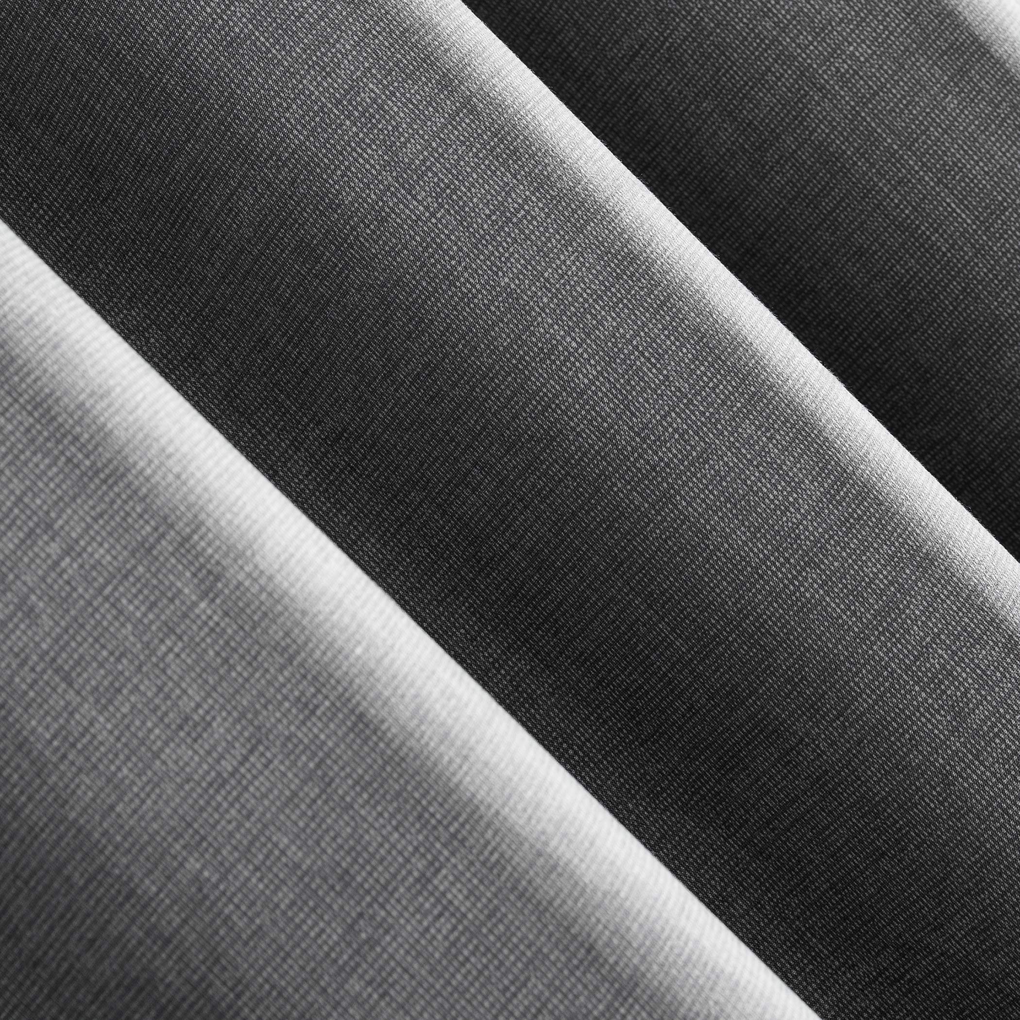 Sun Zero Columbia 2-Pack Thermal Energy Saving 100% Blackout Grommet Curtain Panel Pair, 50" x 63", Gray