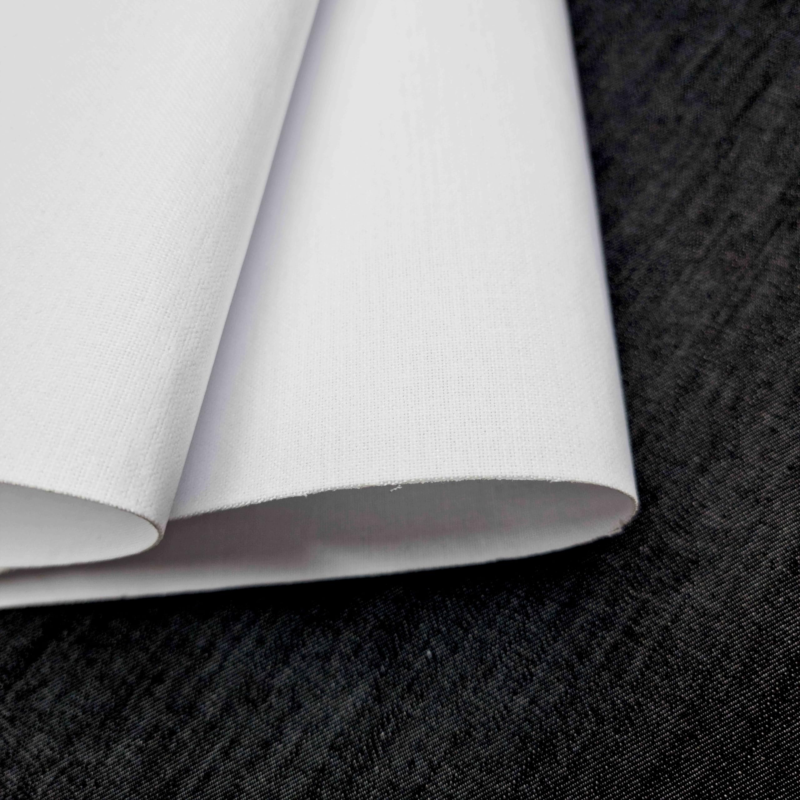 TFG Heavyweight Iron On Buckram Fusible Woven Cotton Extra Stiff 650 GSM Double Layer Fabric Backing Interfacing 90cm Wide Easy to Use Single Sided (2 Metre)