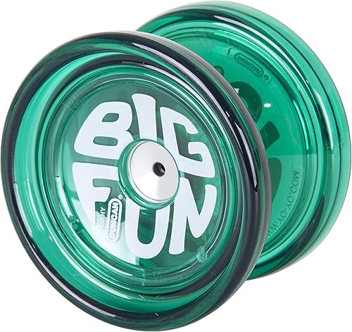 Miniatura 2 de Duncan Toys Big Fun - Yoyó color aguamarina, sin respuesta, yoyó de nivel profesional, rodamiento cóncavo