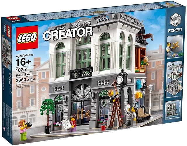 LEGO Creator Banco - juegos de construcción (Multicolor, 16 año(s), 2380 pieza(s), Niño/niña, 25 cm, 25 cm)