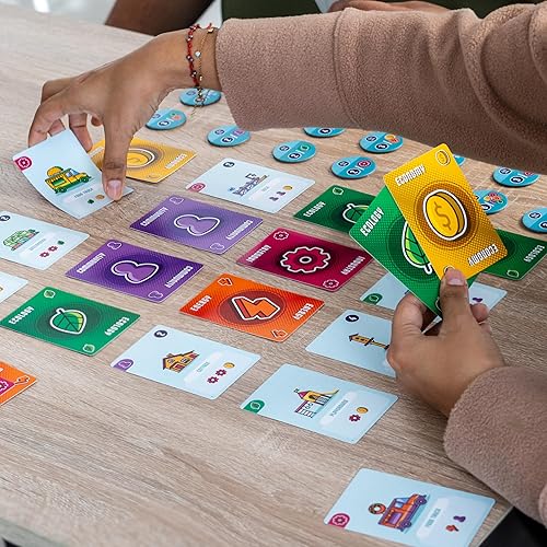 Miniatura 5 de AEG & Flatout Games  Point City - Un juego de cartas de construcción de ciudades para toda la familia  Fácil de aprender  Rápido de jugar  A partir