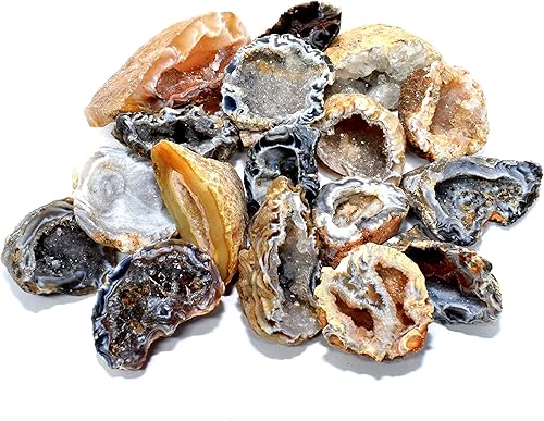 1 pieza de ágata natural OCOcuarzo geoda cristal clúster brillante multicolor gema coleccionable mineral muestra - Brasil