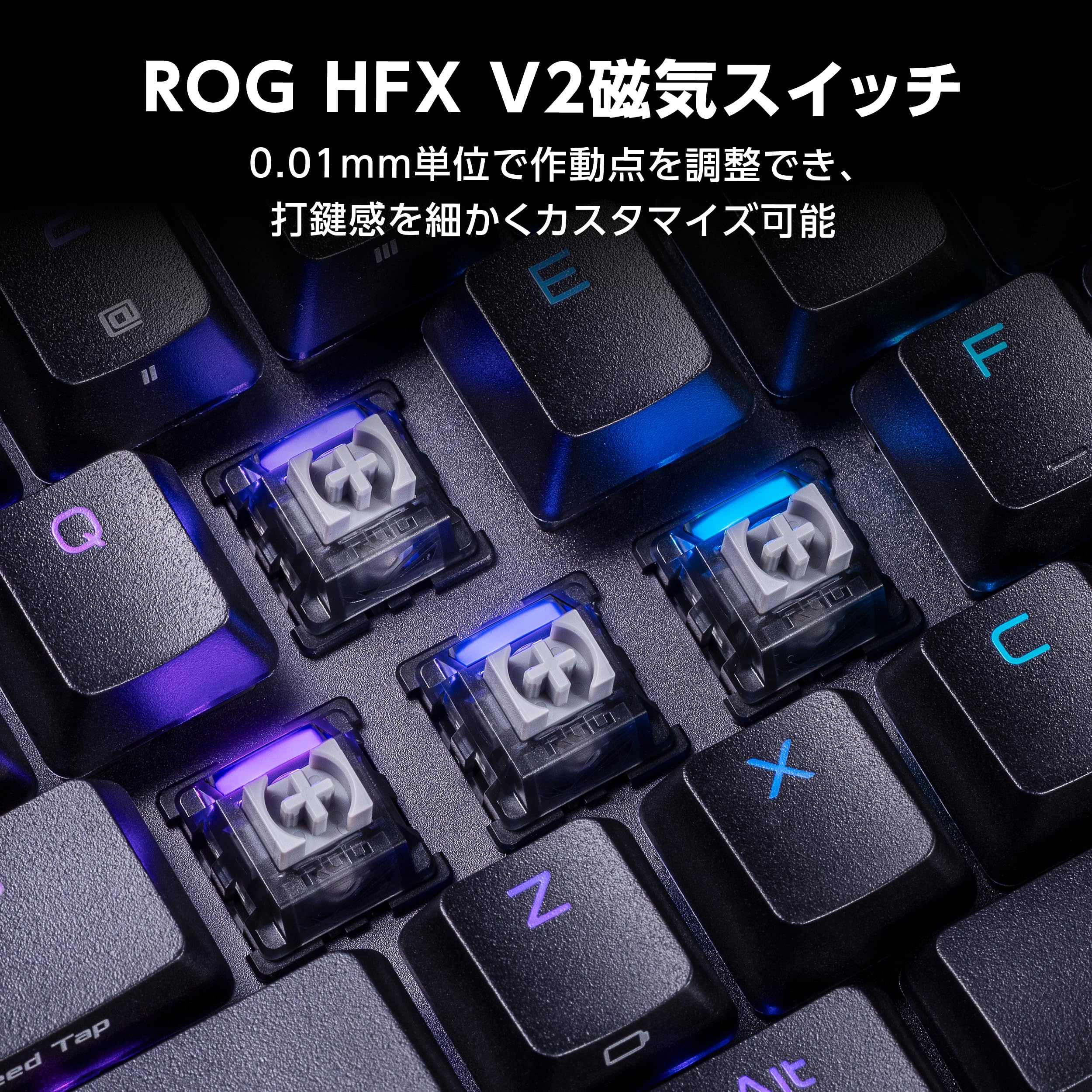 Amazon.co.jp: ASUS ROG Falcata Gaming Keyboard / 75%レイアウト