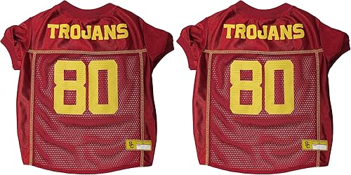 Miniatura 40 de Pets First - Camiseta de malla NCAA College Oklahoma Sooners para PERROS y GATOS, talla XS. Camiseta de perro con licencia de tu