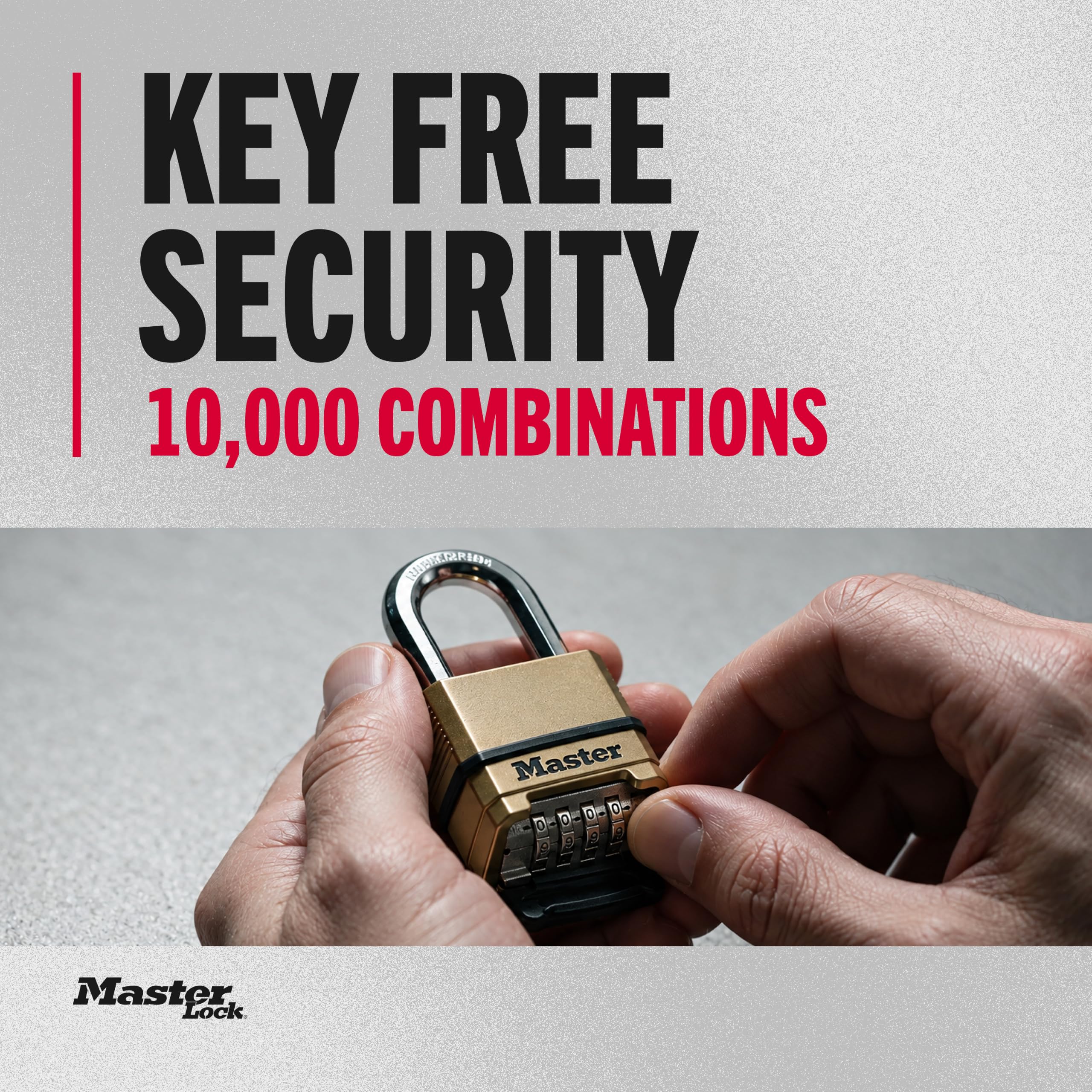 Master Lock Heavy Duty Combination Padlock -5