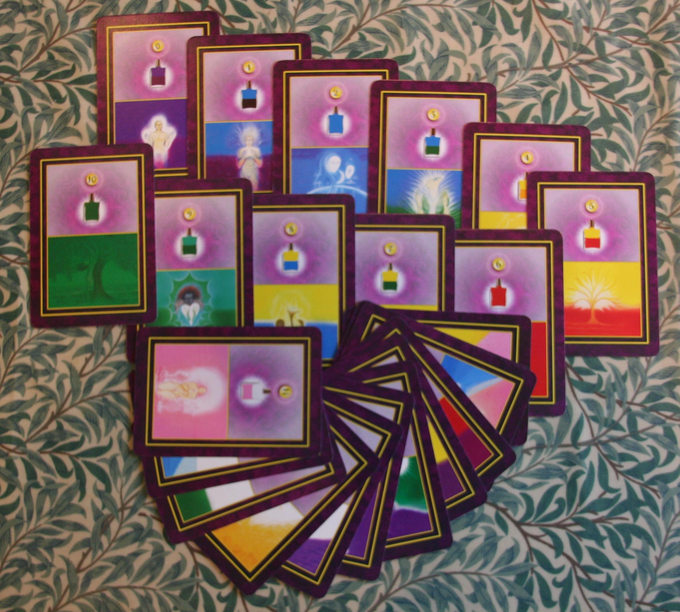 Tarotkarten, Das Aura-Soma Tarot, 98 Karten