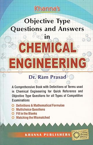 Objective Type Questions and Answers in Chemical Engineering