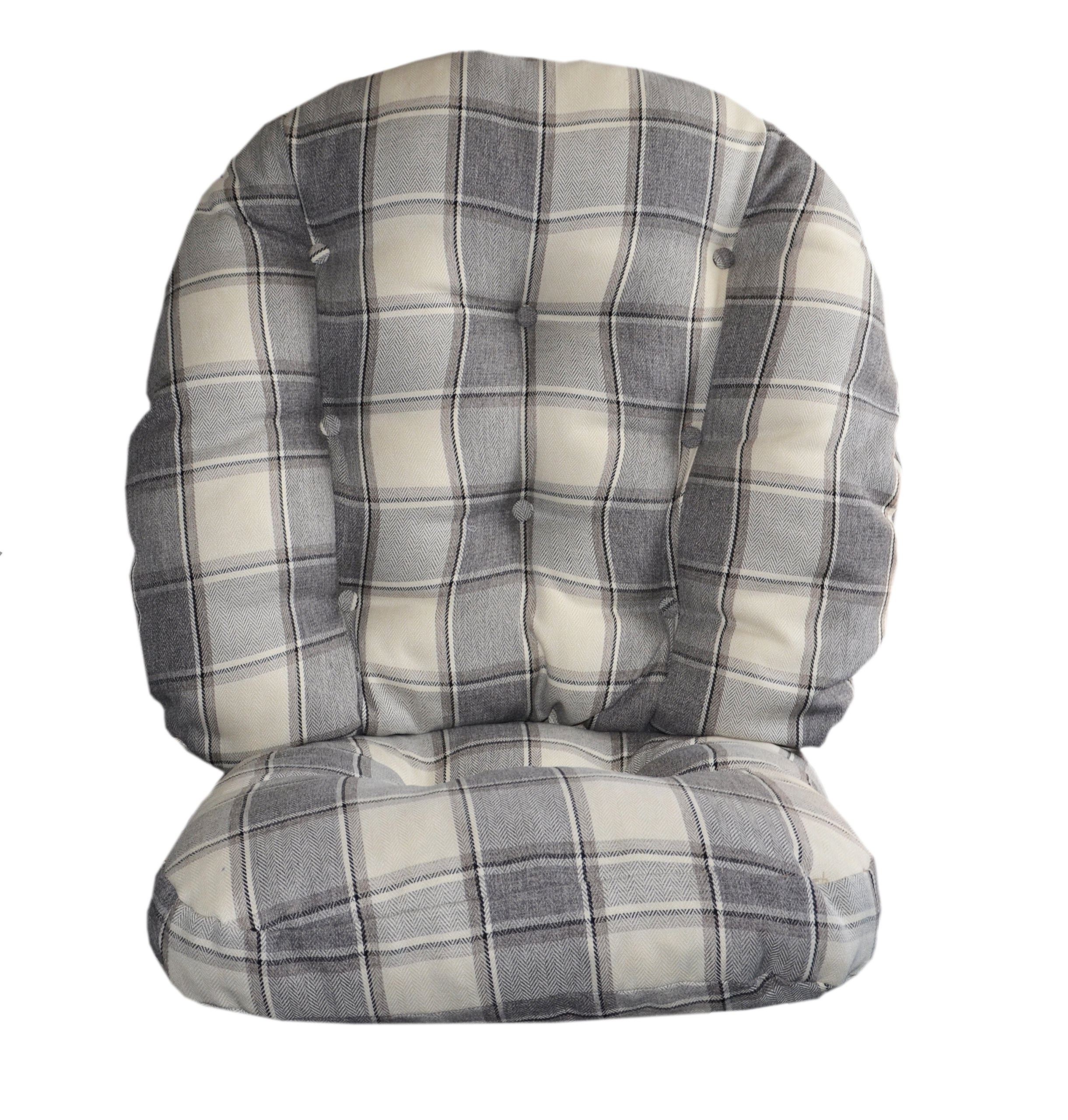 Gilda Alderney Dove Replacement Cane Furniture Reno Swivel - Cushions Only Wicker Rattan Conservatory (Alderney Dove)