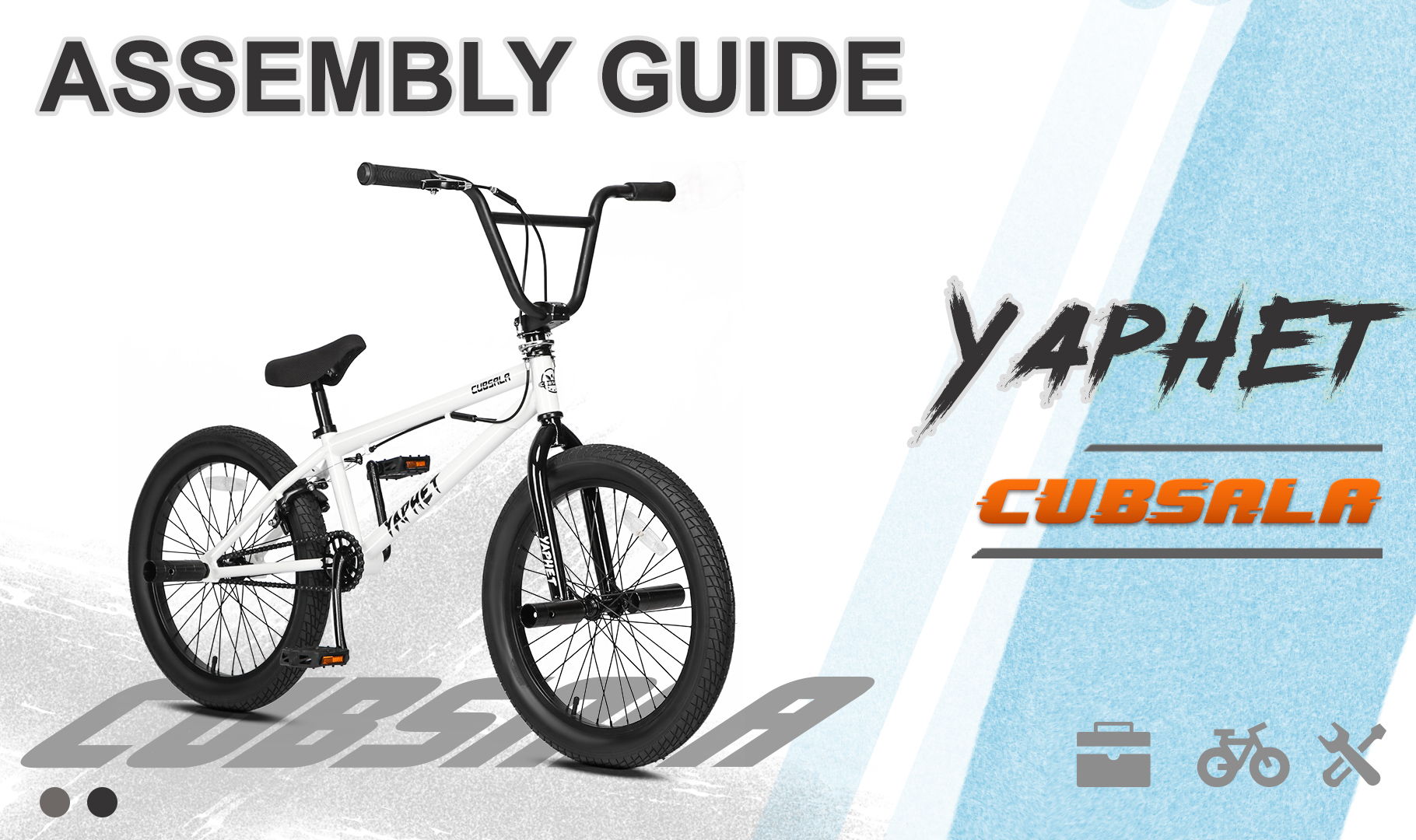 Amazon.com : cubsala Freestyle BMX Bike, 20 Inch Yaphet Bicycle