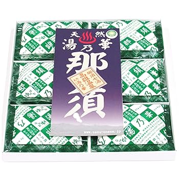 Amazon | 那須温泉 天然湯の花 40g 12包入り 入浴剤 温泉の素