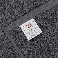 Vista 2 de Utopia Towels Juego de 12 Paños de Algodón, 100% Algodón Hilado en Anillo, Paños Faciales de Franela Premium, Toallas para Dedos Altamente Blanco