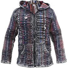 Gheri Mens Ripped Zip Up Summer Cotton Razorcut Baja Hoodie Jacket