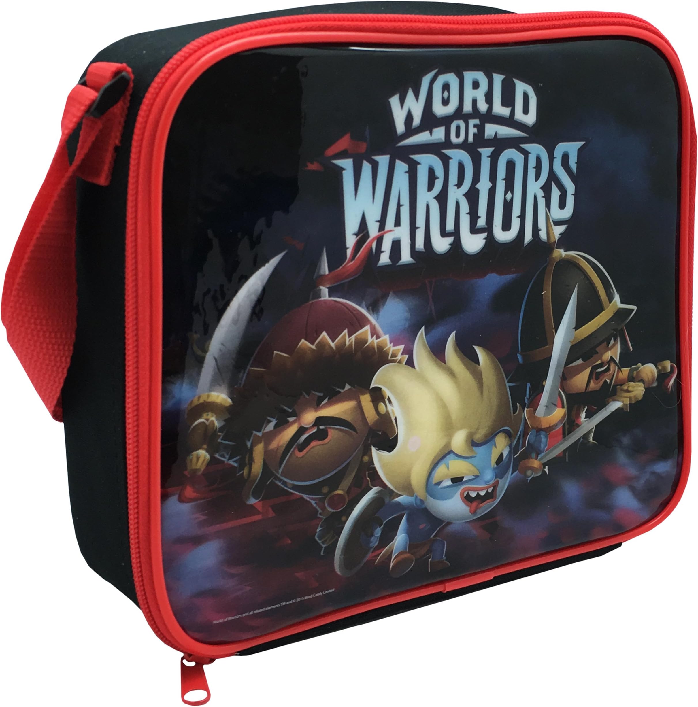 World of WarriorsRetro Lunch Bag, Fabric