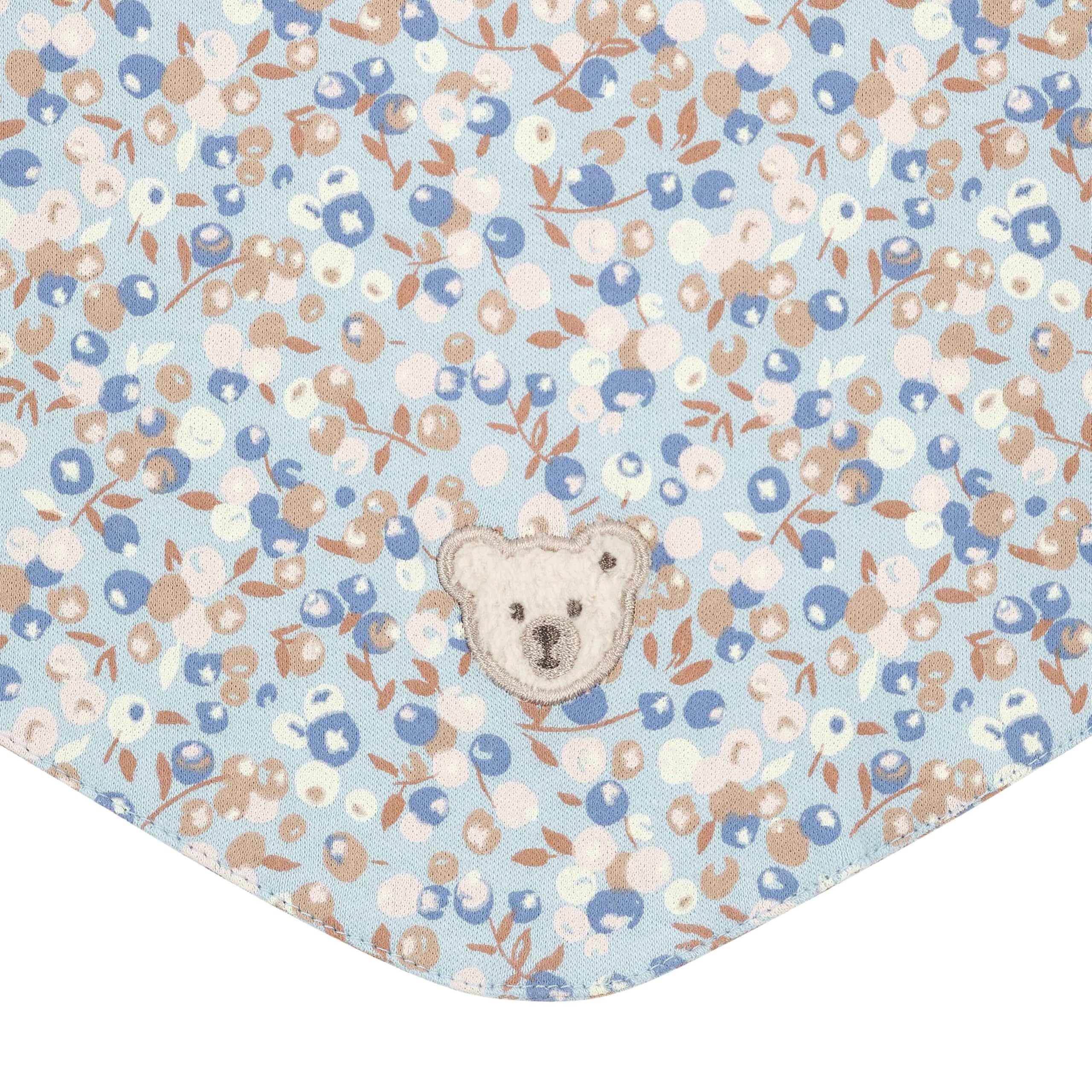 Steiff Schal One Size cashmere blue, Kinder Schal, Winterschal für Kinder, Halswärmer für kalte Jahreszeit, weich und bequem, waschmaschinenfest