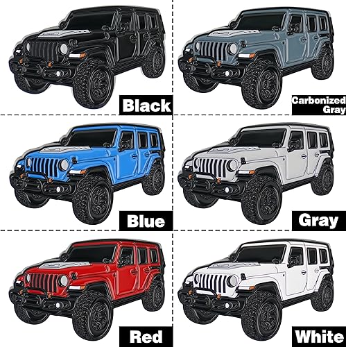 Miniatura 7 de Novastar Llavero de coche para accesorios Jeep Wrangler, llaveros geniales para llaves de coche compatible con llavero Jeep Wrangler