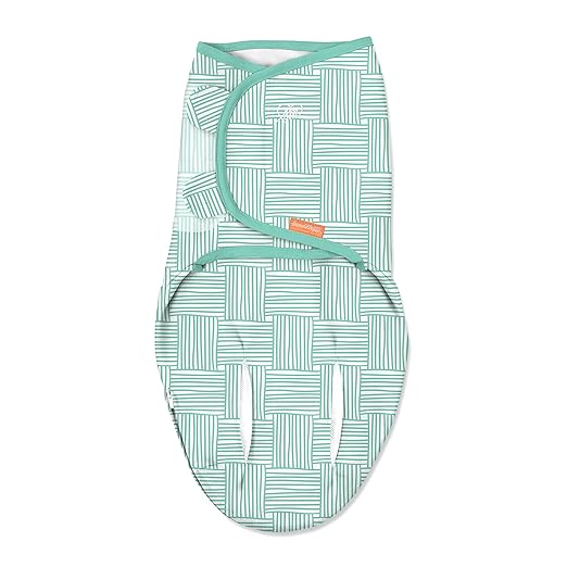 SwaddleMe Luxe Perfect Temp Swaddle with 100 Organic