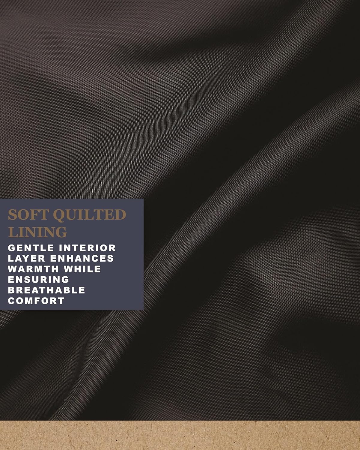 Bass Creek Outfitters Mens Winter Jacket - Insulated Quilted Winter Coat Heavyweight Hooded Puffer Outerwear Jacket for Men - Image 5