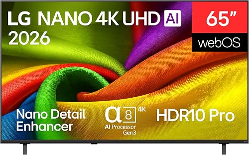 LG TV (2026) NanoCell 65" LED UHD 4K 