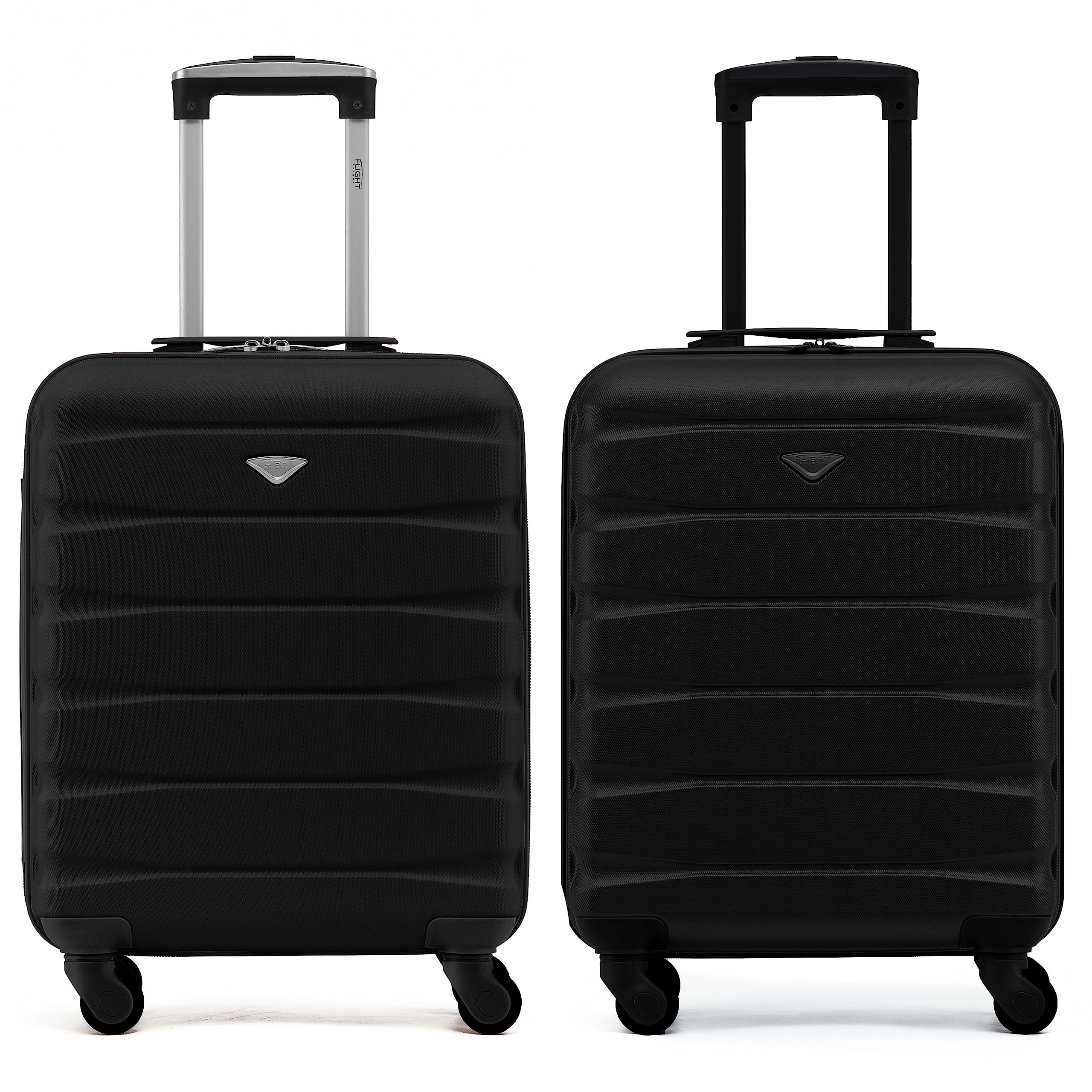 Flight Knight Suitcase Set of 2 Lightweight 4 Wheel ABS Hard Case Cabin Carry On Hand Luggage Approved for Over 100 Airlines Including easyJet, British Airways, Ryanair & Many More 55x35x20cm — view 243