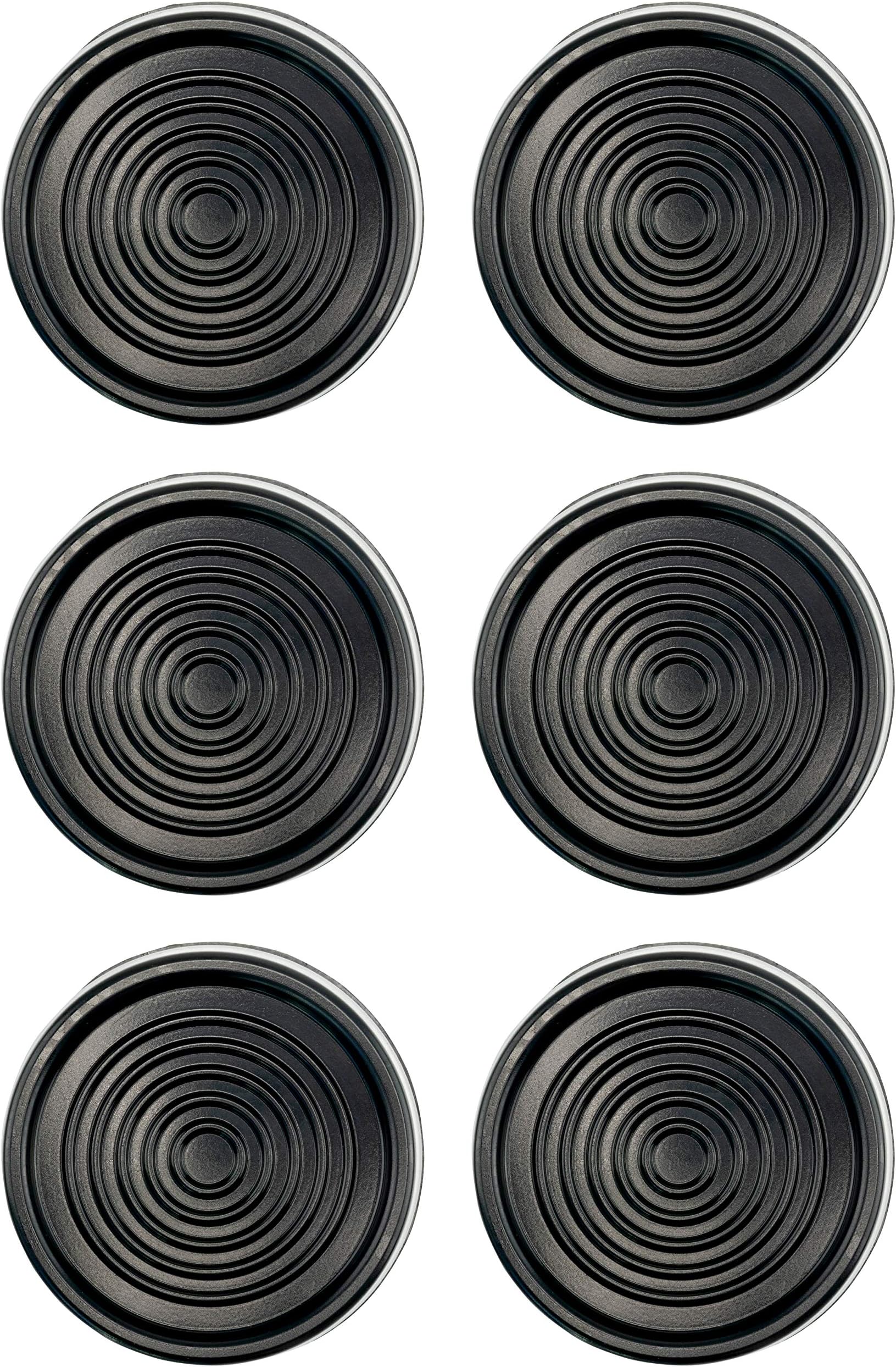 Silent Feet Riser for Beds, Superior All-Surface Vibration Barrier (6 Pack)