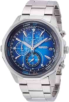 ☆WIREDの腕時計☆ Amazon.co.jp: [ワイアード]WIRED 腕時計 「ザ ブルー」 クロノグラフ