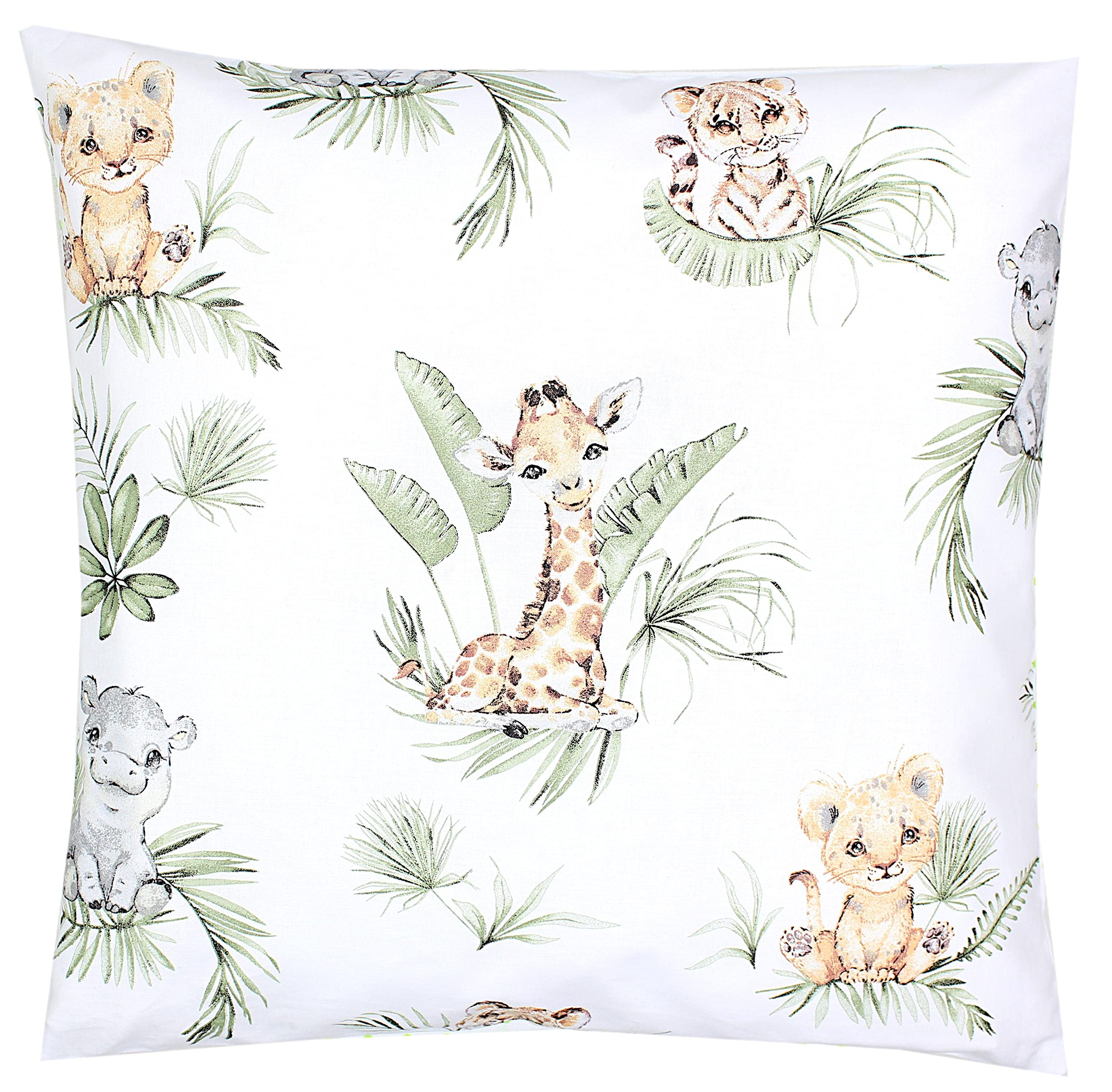 Federe Cuscini Bambini TupTam - Disegni Leone E Foglie - Foto 7