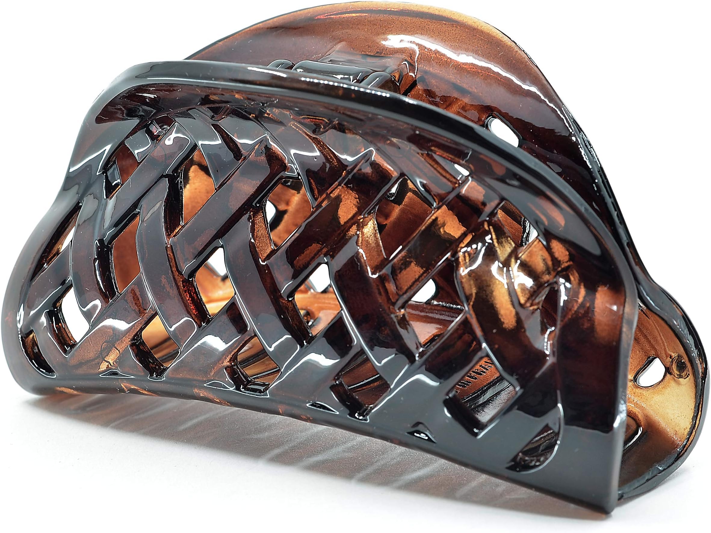 Paris CP1807 French Hair Clip for Women Thick Hair for Long Curly Wavy Hair, Girls Hair Claw Clips Jaw, Durable Styling Big Claw Clip for Thick Hair, Strong Hold No Slip Grip, Made in France