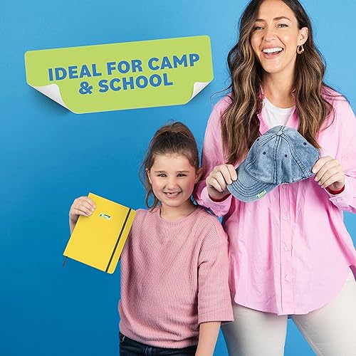 Miniatura 6 de Mini etiquetas adhesivas de 1.5 x 0.4 pulgadas, paquete de 99 etiquetas adhesivas con nombre personalizadas, etiquetas impermeables para botellas,