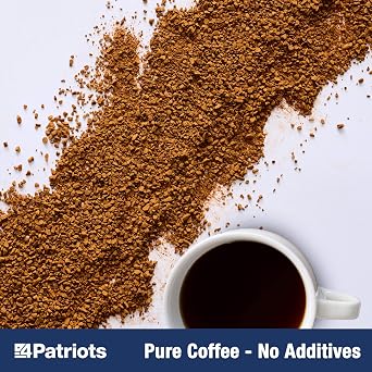 4Patriots Freedom Joe's Survival Coffee: Tasty, Long-Lasting Emergency Instant Coffee, 30 Servings