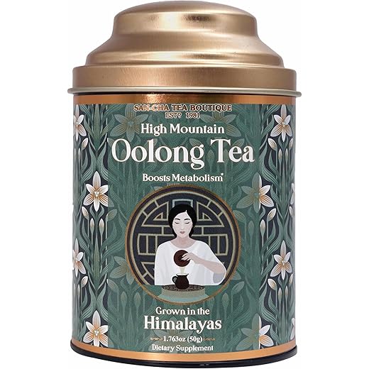 Sancha Tea Boutique Oolong Tea 50 gram Loose Leaves Harveste
