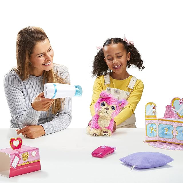 Foto 5 de 8 de Little Live Pets Scruff-a-Luvs Cutie Cuts Shave, Reveal and Style, Plush Rescue Pet, Pink
