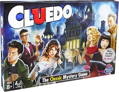Miniatura 2 de Hasbro Gaming Cluedo El clásico juego de mesa misterioso
