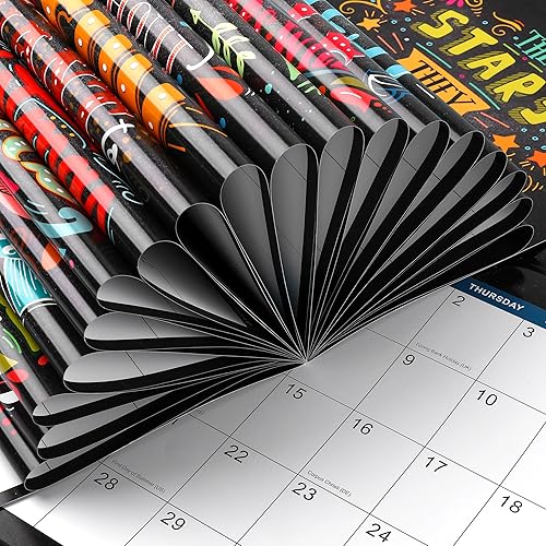 Miniatura 6 de Calendario 2026 – Calendario de pared 2026, enero 2026 – diciembre 2026, 12 x 24 pulgadas (abierto), calendario de pared 2026 de 12 meses, bloque